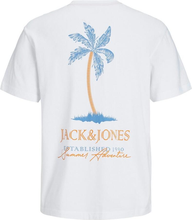 Jack & Jones Shirt met ronde hals JJSUMMER VIBES TEE SS CREW NECK LN - Foto 3