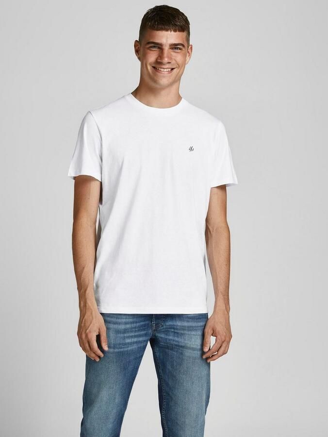Jack & Jones Shirt met ronde hals JORJXJ in 5-pack met ronde hals en aangenaam draagcomfort (set 5-delig) - Foto 4