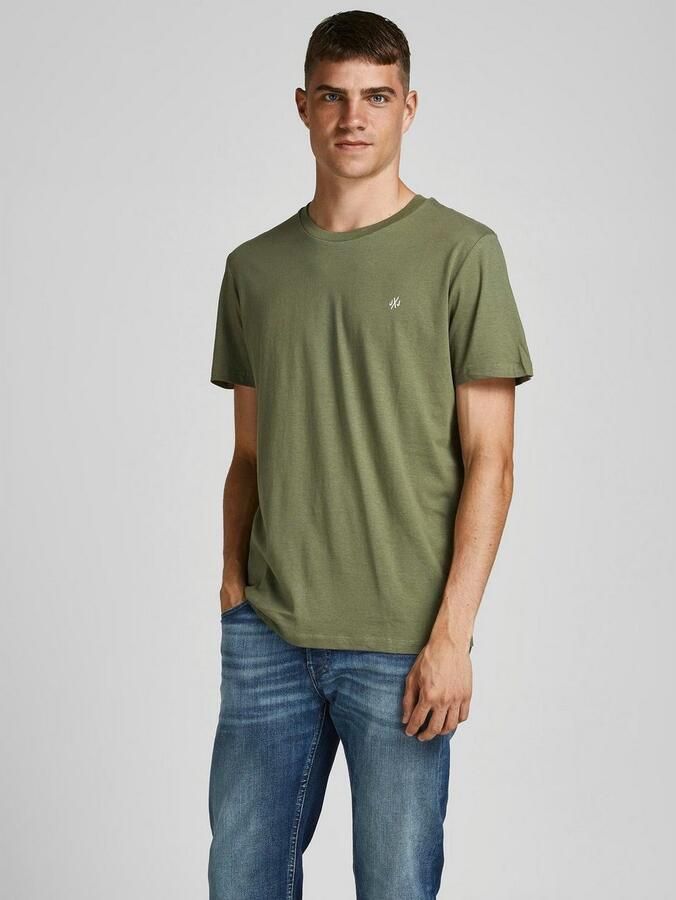 Jack & Jones Shirt met ronde hals JORJXJ in 5-pack met ronde hals en aangenaam draagcomfort (set 5-delig) - Foto 6