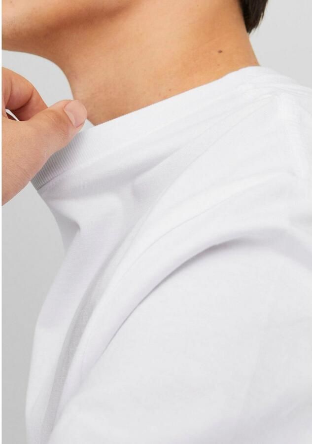 JACK & JONES ORIGINALS oversized T-shirt JORVESTERBRO met printopdruk wit - Foto 8