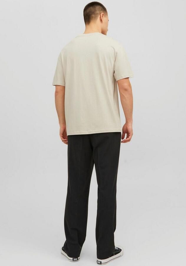 JACK & JONES ORIGINALS oversized T-shirt JORVESTERBRO met printopdruk grijs - Foto 5