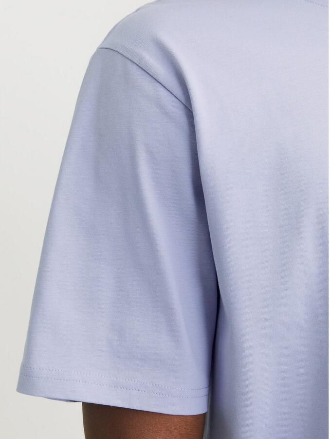 JACK & JONES ORIGINALS regular T-shirt JORVESTERBRO met printopdruk lila - Foto 4