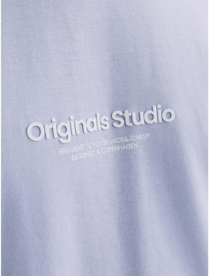 JACK & JONES ORIGINALS regular T-shirt JORVESTERBRO met printopdruk lila - Foto 3