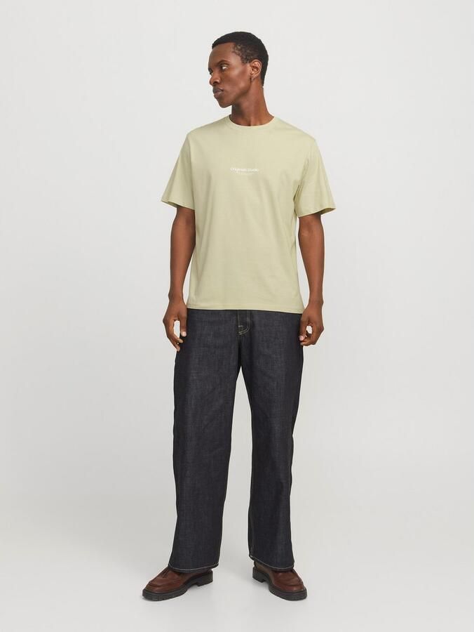 JACK & JONES ORIGINALS regular T-shirt JORVESTERBRO met printopdruk lichtgroen - Foto 5