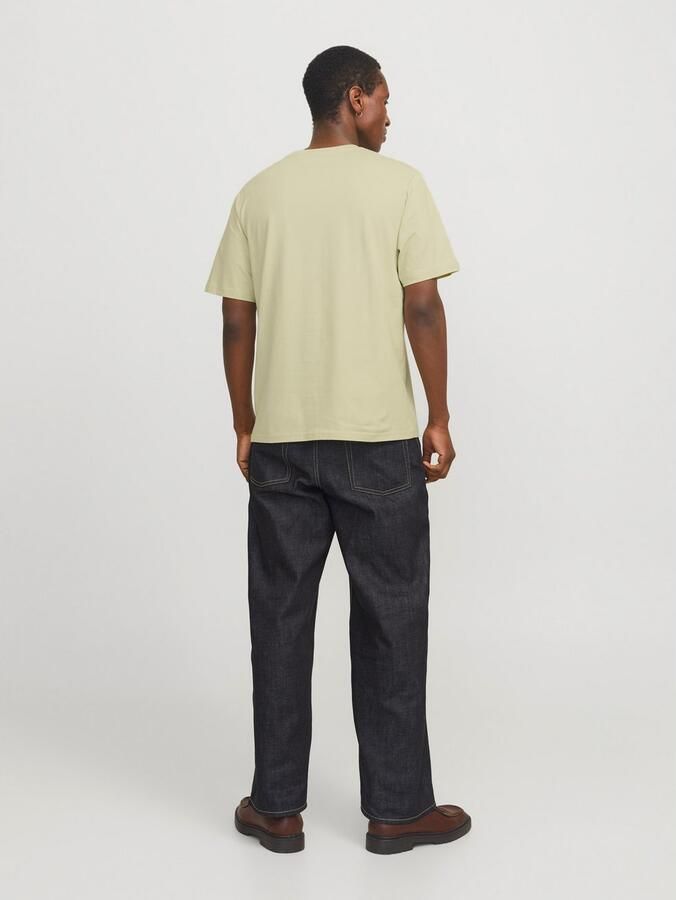 JACK & JONES ORIGINALS regular T-shirt JORVESTERBRO met printopdruk lichtgroen - Foto 6