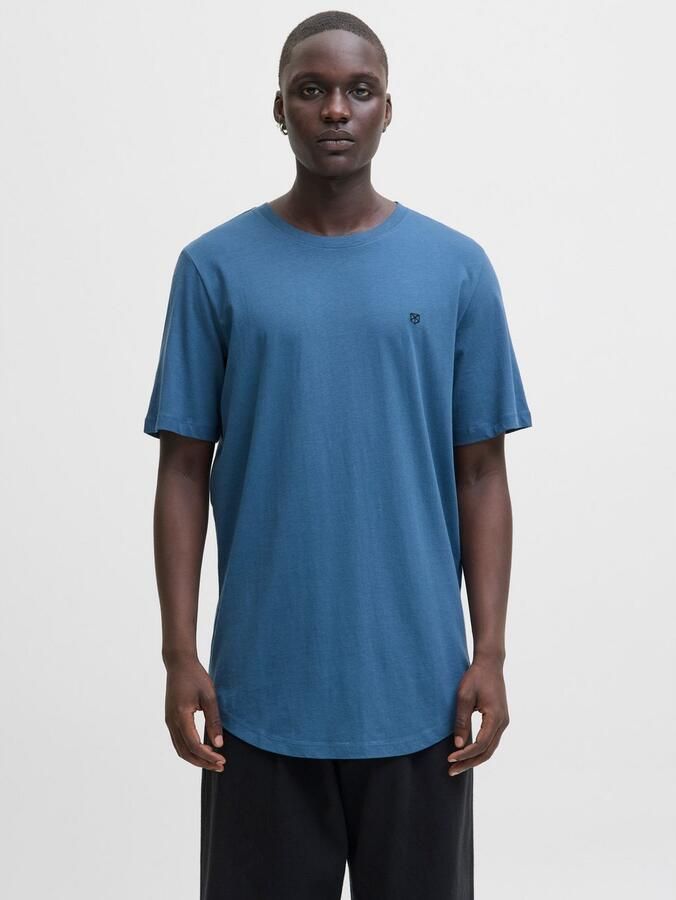 JACK & JONES PREMIUM T-shirt (set van 5) Moonbeam+PetrolBlue+DarkBrown+DarkOlive+Bor - Foto 5