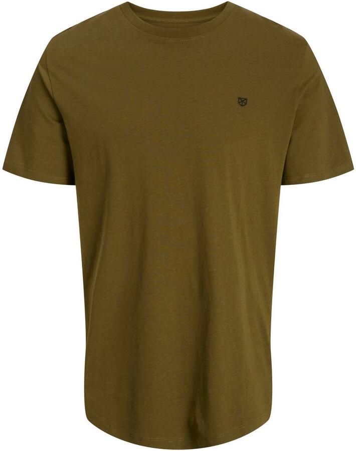 JACK & JONES PREMIUM T-shirt (set van 5) Moonbeam+PetrolBlue+DarkBrown+DarkOlive+Bor - Foto 3