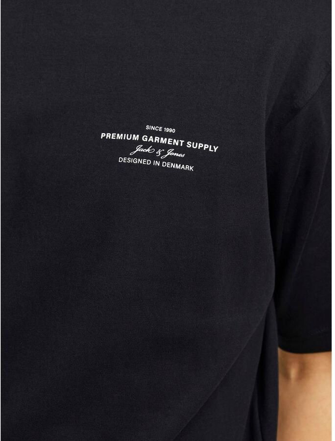 Jack & Jones Shirt met ronde hals JPRBLACHAD BRANDING SS CREW NECK TEE SN - Foto 3