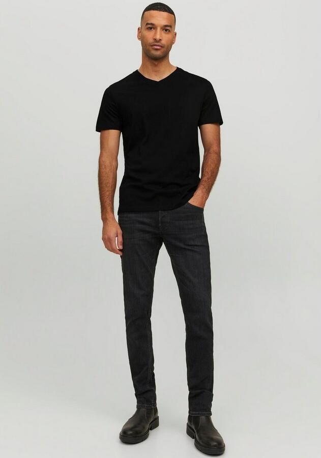Jack & Jones Shirt met V-hals JJEORGANIC met V-hals casual te combineren ideaal voor dagelijks gebruik - Foto 6