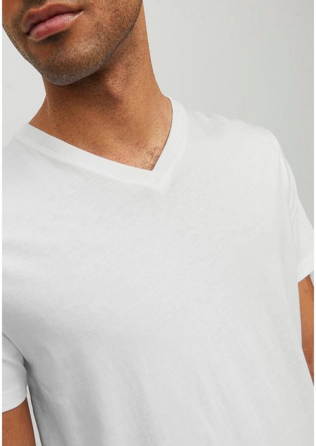 Jack & Jones Shirt met V-hals JJEORGANIC met V-hals casual te combineren ideaal voor dagelijks gebruik - Foto 2