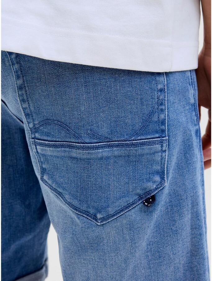 Jack & jones Korte regular fit jeans in 5-pocketmodel model 'RICK' - Foto 3