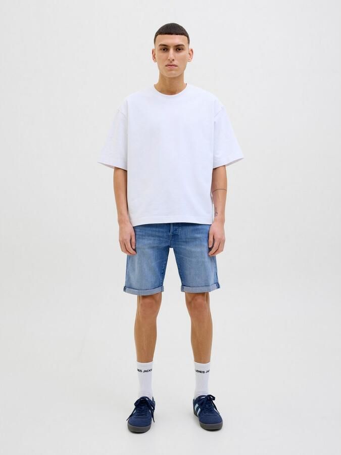 Jack & jones Korte regular fit jeans in 5-pocketmodel model 'RICK' - Foto 6