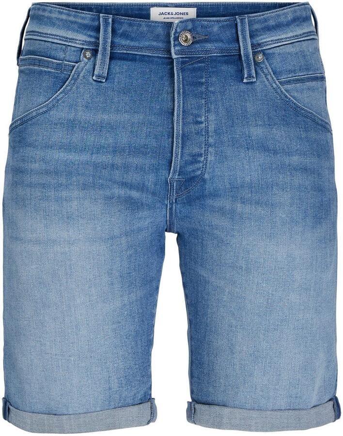 Jack & jones Korte regular fit jeans in 5-pocketmodel model 'RICK'
