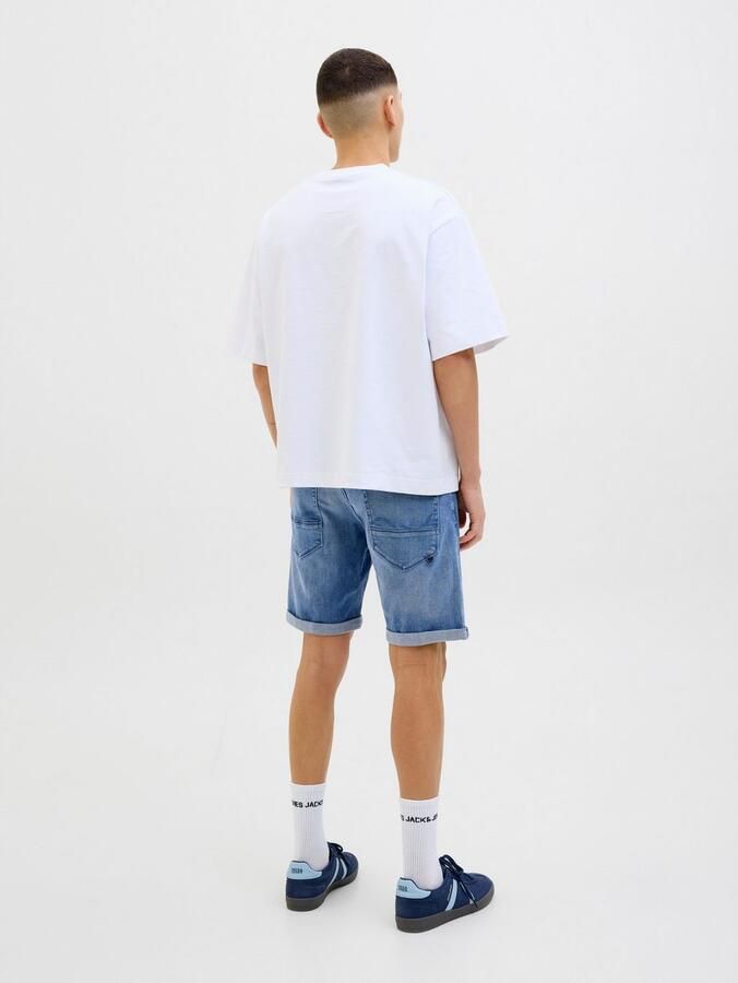 Jack & jones Korte regular fit jeans in 5-pocketmodel model 'RICK' - Foto 5