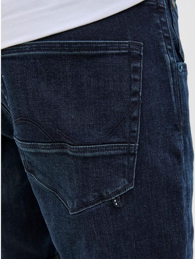 JACK & JONES JEANS INTELLIGENCE denim regular short dark blue denim - Foto 3