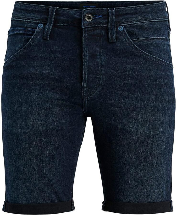 JACK & JONES JEANS INTELLIGENCE denim regular short dark blue denim