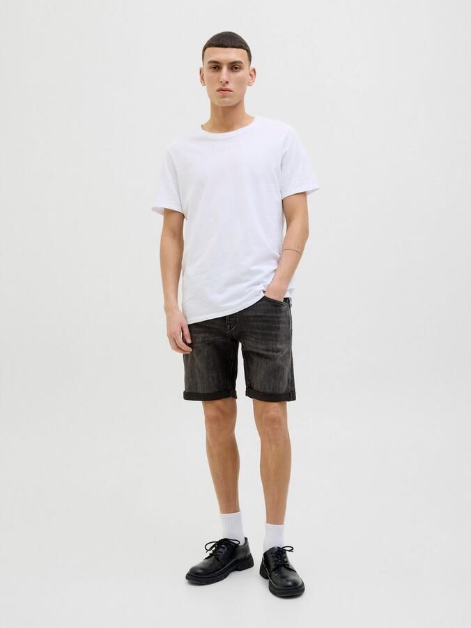 Jack & jones Korte regular fit jeans in 5-pocketmodel model 'RICK' - Foto 5