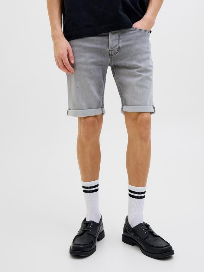 JACK & JONES JEANS INTELLIGENCE regular denim short grey denim - Foto 8