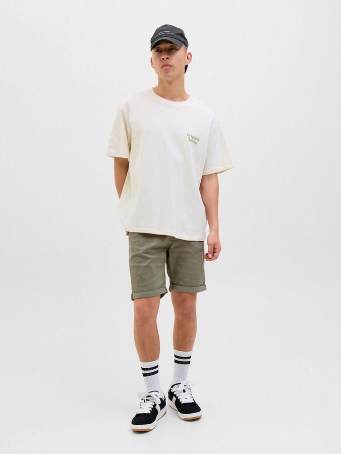 Jack & jones Korte regular fit jeans in 5-pocketmodel model 'RICK' - Foto 3