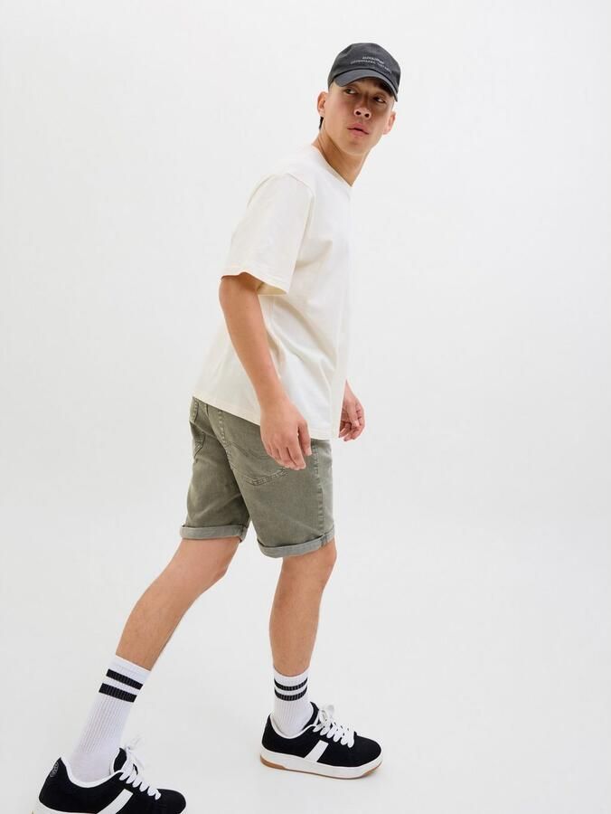 Jack & jones Korte regular fit jeans in 5-pocketmodel model 'RICK' - Foto 4