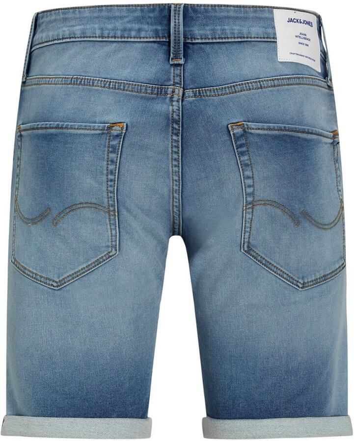 Jack & Jones Short JJIRICK met omslag en knoopsluiting voor de zomer effen regular fit web five-pocket-stijl elastisch - Foto 2