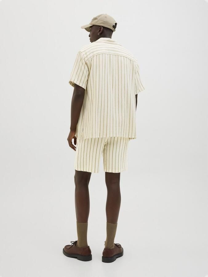 Jack & jones Regular fit korte broek met structuurmotief model 'JAIDEN COBA' - Foto 6