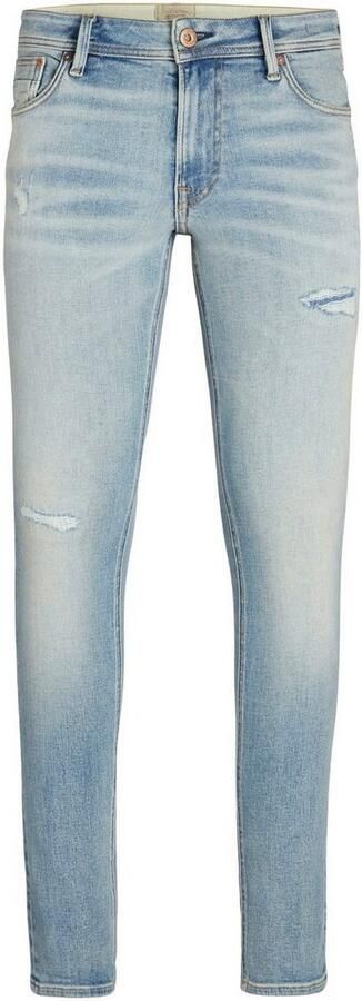 JACK & JONES JEANS INTELLIGENCE skinny jeans JJILIAM JJCOLE ge 672 sn medium blue - Foto 6