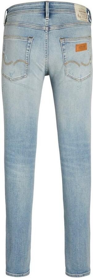 JACK & JONES JEANS INTELLIGENCE skinny jeans JJILIAM JJCOLE ge 672 sn medium blue - Foto 7