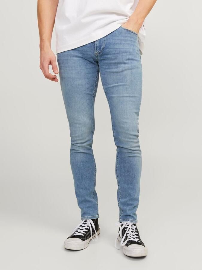 JACK & JONES JEANS INTELLIGENCE skinny jeans JJILIAM JJEVAN 594 sn blue denim - Foto 7