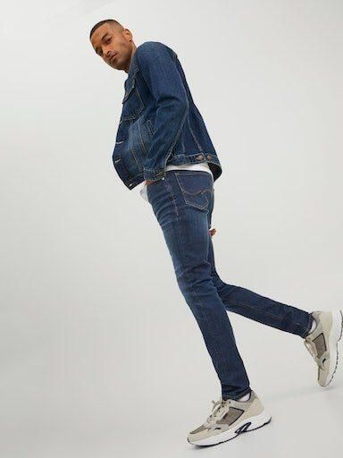 JACK & JONES JEANS INTELLIGENCE JJILIAM skinny jeans blue denim - Foto 17