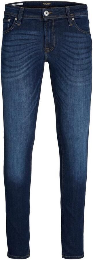 JACK & JONES JEANS INTELLIGENCE JJILIAM skinny jeans blue denim - Foto 6