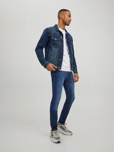 JACK & JONES JEANS INTELLIGENCE JJILIAM skinny jeans blue denim - Foto 15