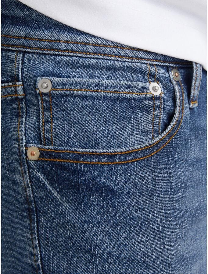JACK & JONES JEANS INTELLIGENCE JJILIAM JJORIGINAL skinny jeans blue denim - Foto 3