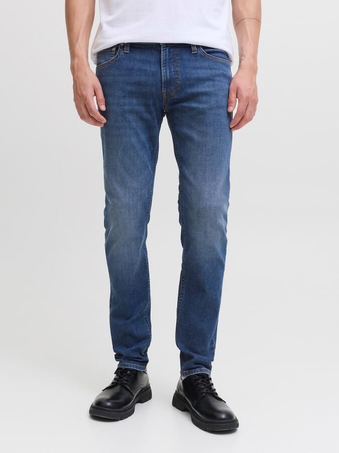 JACK & JONES JEANS INTELLIGENCE JJILIAM JJORIGINAL skinny jeans blue denim - Foto 11