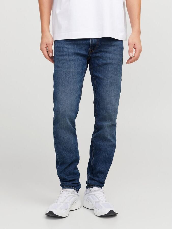 JACK & JONES JEANS INTELLIGENCE JJILIAM JJORIGINAL skinny jeans blue denim - Foto 7