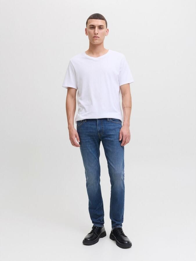JACK & JONES JEANS INTELLIGENCE JJILIAM JJORIGINAL skinny jeans blue denim - Foto 12
