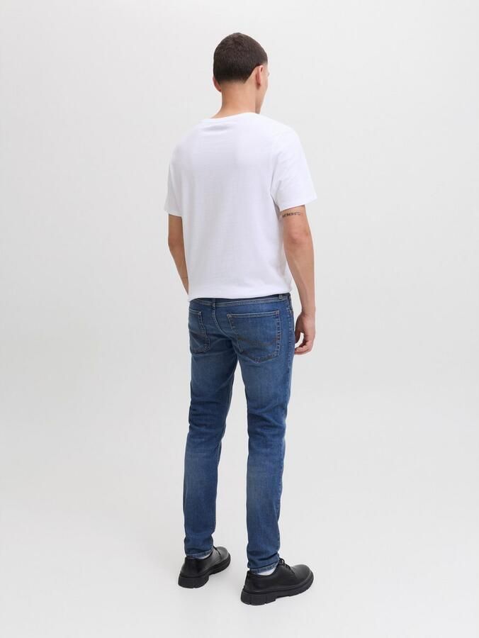 JACK & JONES JEANS INTELLIGENCE JJILIAM JJORIGINAL skinny jeans blue denim - Foto 9