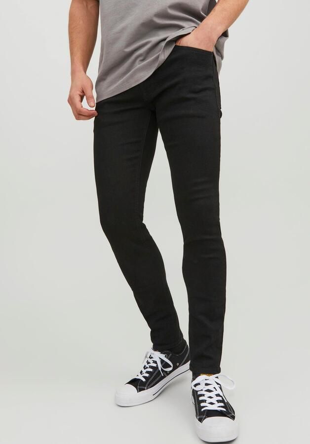 Jack & Jones Skinny fit jeans JJILIAM Skinny jeans met used-wassing voor slank silhouet