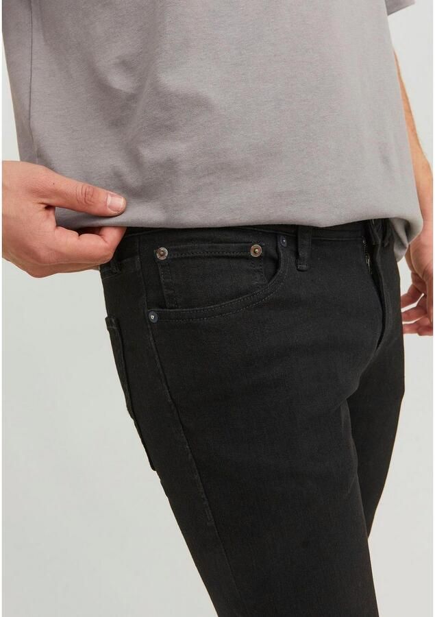Jack & Jones Skinny fit jeans JJILIAM Skinny jeans met used-wassing voor slank silhouet - Foto 3