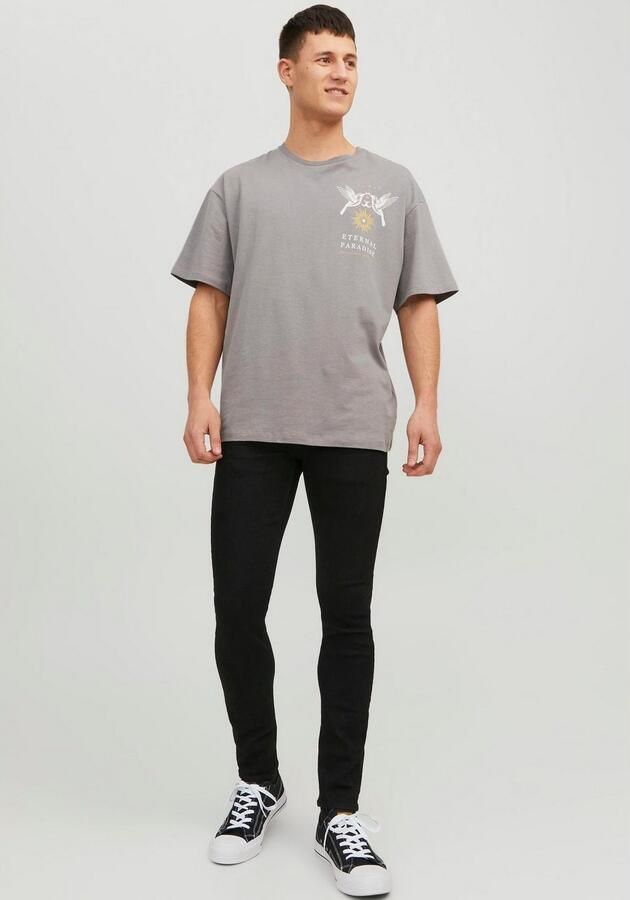 Jack & Jones Skinny fit jeans JJILIAM Skinny jeans met used-wassing voor slank silhouet - Foto 5