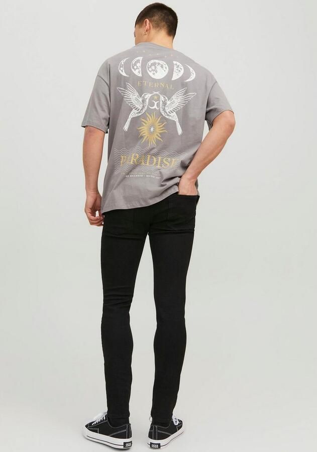 Jack & Jones Skinny fit jeans JJILIAM Skinny jeans met used-wassing voor slank silhouet - Foto 4