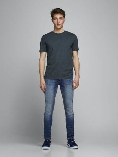 Jack & Jones Skinny fit jeans JJILIAM Skinny jeans met used-wassing voor slank silhouet - Foto 9