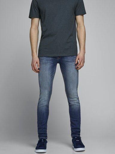 Jack & Jones Skinny fit jeans JJILIAM Skinny jeans met used-wassing voor slank silhouet - Foto 5