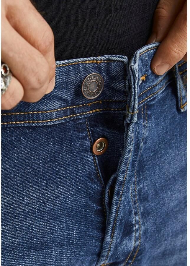 Jack & Jones Slim fit jeans JJIGLENN Jeans met smalle pijpen en stretch voor comfort - Foto 4