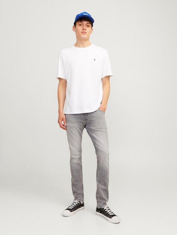 Jack & Jones Slim fit jeans JJIGLENN – Jeans met stretch lage taille en zakken - Foto 6