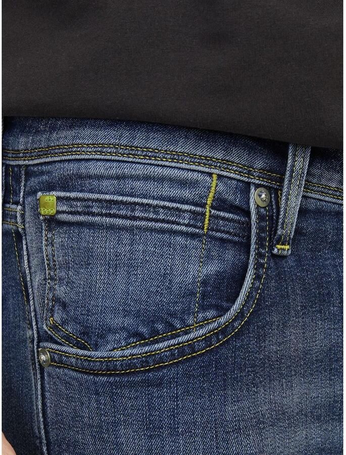 JACK & JONES JEANS INTELLIGENCE slim fit jeans JJIGLENN JJORIGINAL ra 094 blue denim - Foto 4