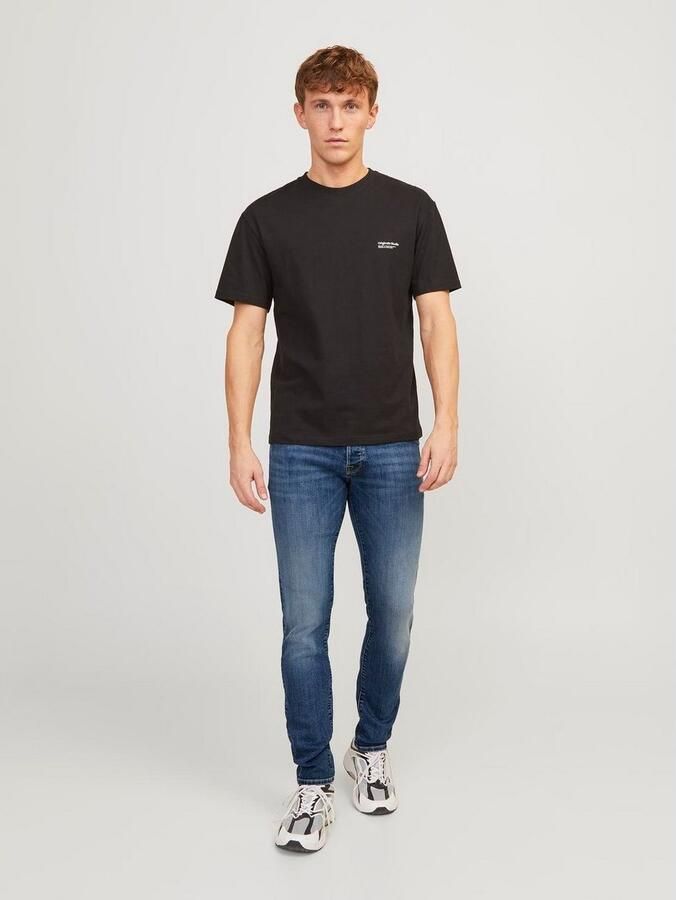 JACK & JONES JEANS INTELLIGENCE slim fit jeans JJIGLENN JJORIGINAL ra 094 blue denim - Foto 5