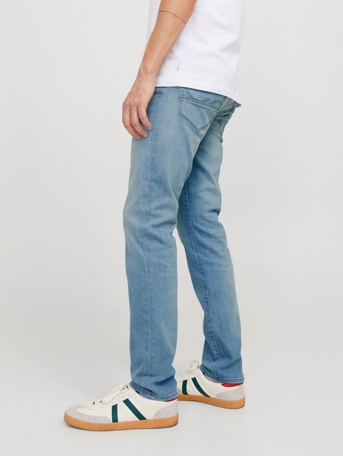 Jack & Jones Slim fit jeans JJIGLENN – Jeans met stretch lage taille en zakken - Foto 5