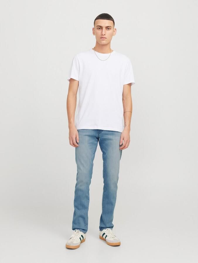 Jack & Jones Slim fit jeans JJIGLENN – Jeans met stretch lage taille en zakken - Foto 7