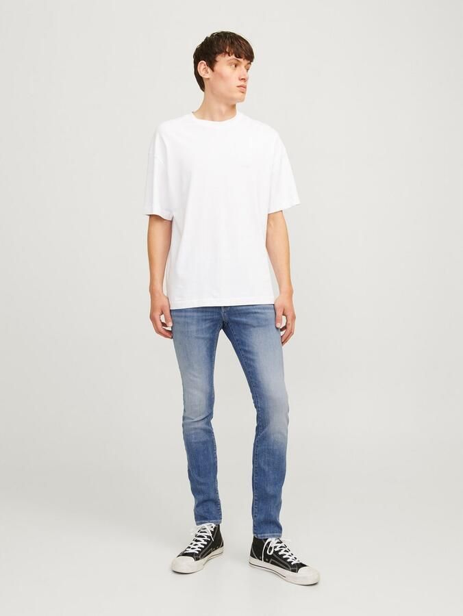 Jack & Jones Slim fit jeans JJIGLENN – Jeans met stretch lage taille en zakken - Foto 6